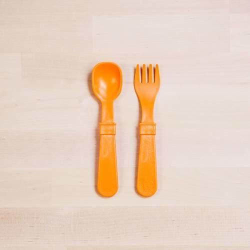 Re-Play Fork and Spoon Set - Molly's Baby Room