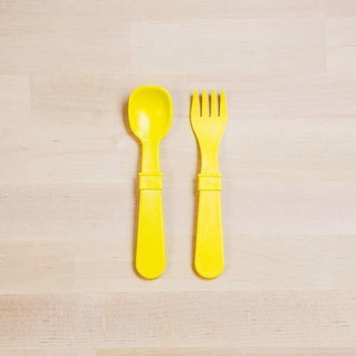 Re-Play Fork and Spoon Set - Molly's Baby Room