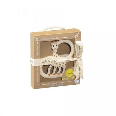 So'Pure Sophie The Giraffe Teething Ring - Soft Model - Molly's Baby Room