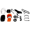 Bugaboo Cameleon3 Silver Frame Stroller with Leather Look Handle - Molly's Baby Room