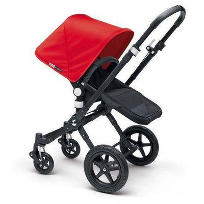 Bugaboo Cameleon3 Black Frame Stroller with Leather Look Handle - Molly's Baby Room
