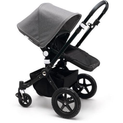 Bugaboo Cameleon3 Black Frame Stroller with Leather Look Handle - Molly's Baby Room