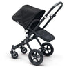 Bugaboo Cameleon3 Black Frame Stroller with Leather Look Handle - Molly's Baby Room